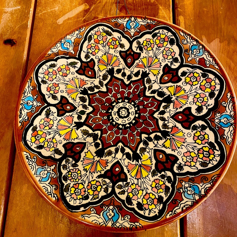 Gorgeous Turkish Hanging Plate